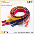 Good quality TPU coating reversible waterproof zipper